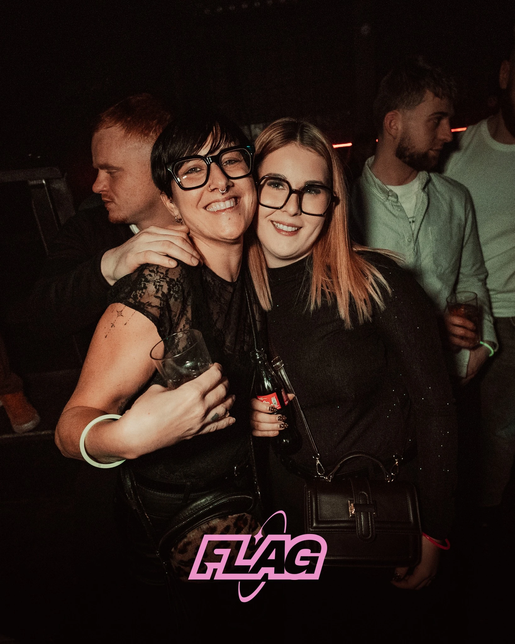 Deux sourires au cœur de la soirée